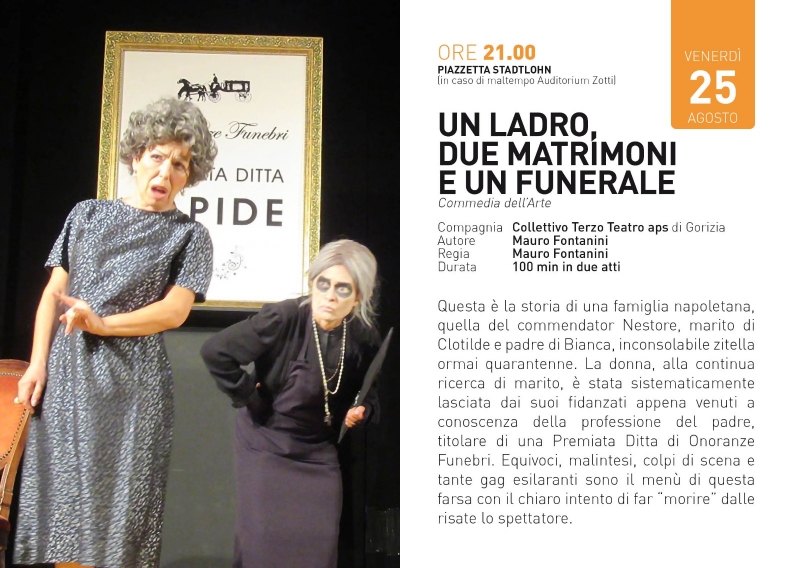 Un Ladro, Due Matrimoni e un Funerale